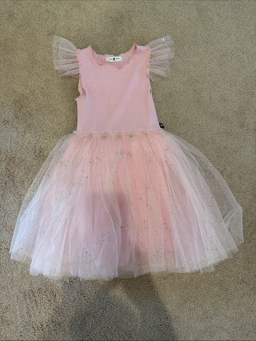 Sparkle Pink Tulle Dance Dress for Kids by Zutano